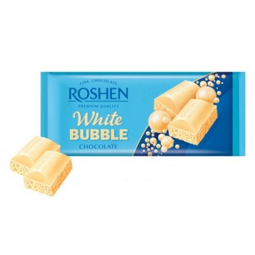 Шоколад белый пористый Roshen 80г